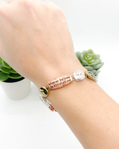 John 3:16 Tri-Tone Bracelet